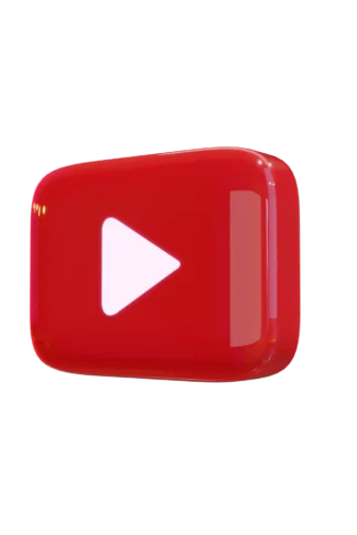 Cart - glossy youtube 3d render icon free png 1